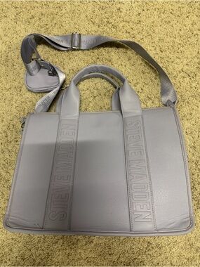 Steve Madden Lavender Structured Purse
